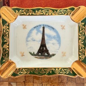 Vintage Limoge Paris Eiffel Tower Ashtray